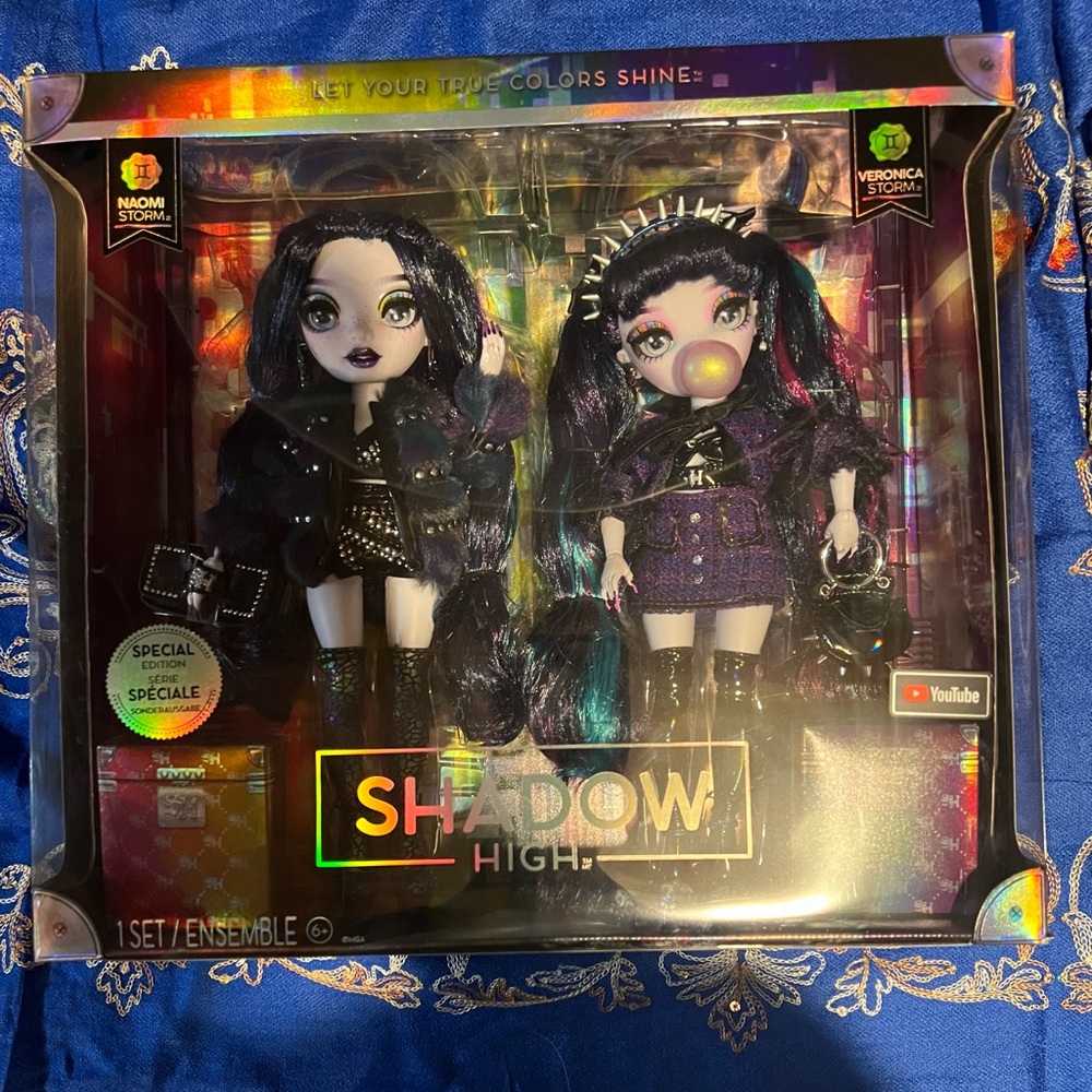 Rainbow High shadow edition Naomi and Veronica Storm!